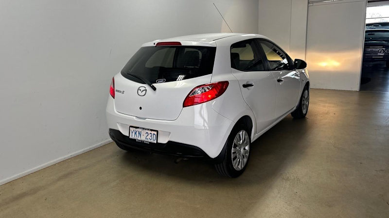 2009 Mazda 2 DE Neo White 4 Speed Automatic Hatchback62940490616067112