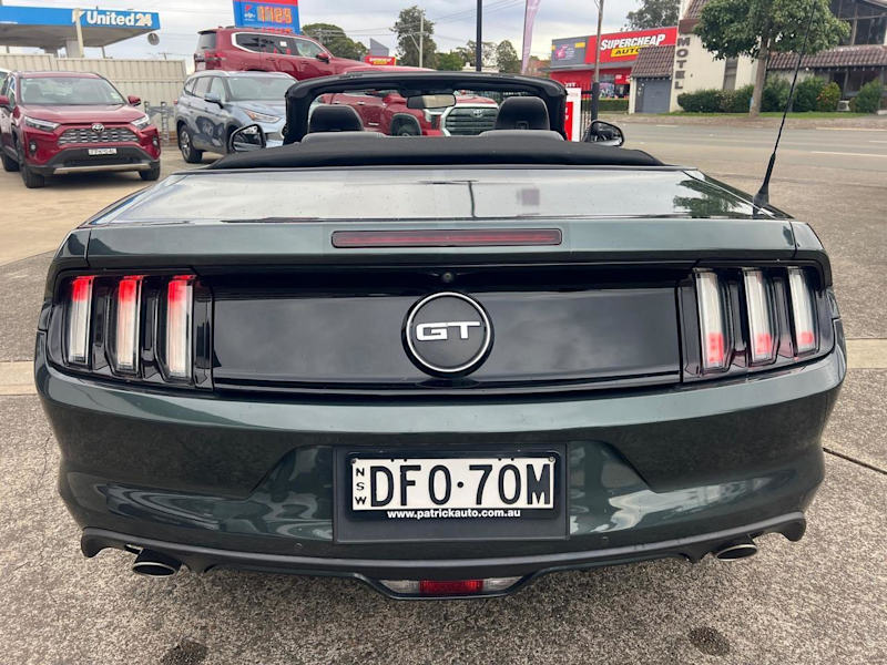 2016 Ford Mustang FM GT SelectShift Green 6 Speed Sports Automatic Convertible62934695475202112