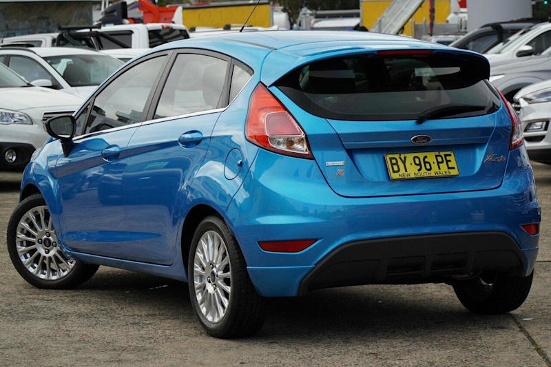 2013 Ford Fiesta WZ Sport PwrShift Blue 6 Speed Sports Automatic Dual Clutch Hatchback62934707820034112