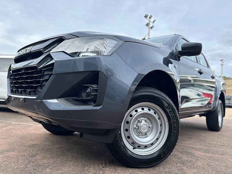 2024 Isuzu D-MAX RG MY24 SX Crew Cab Obsidian Grey 6 Speed Sports Automatic Utility62932712963841111