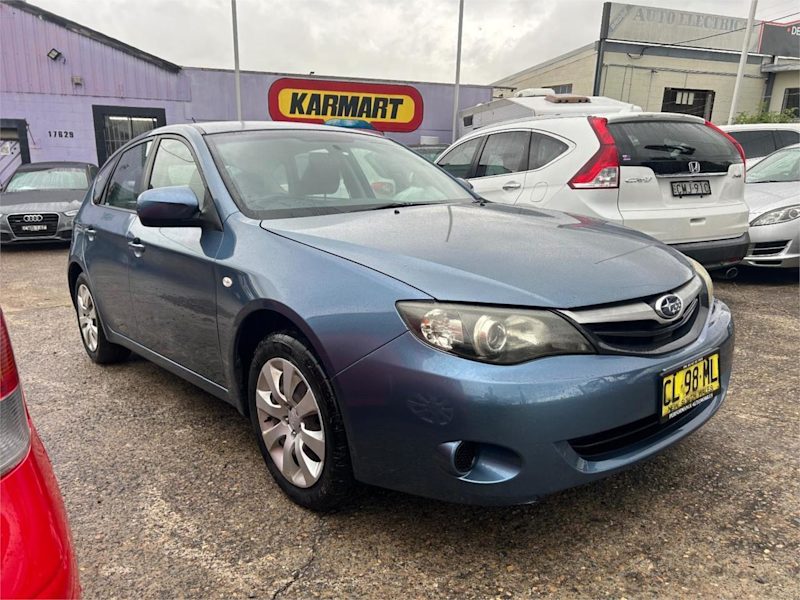2010 Subaru Impreza MY10 R (AWD) Blue 5 Speed Manual Hatchback62882766885249112