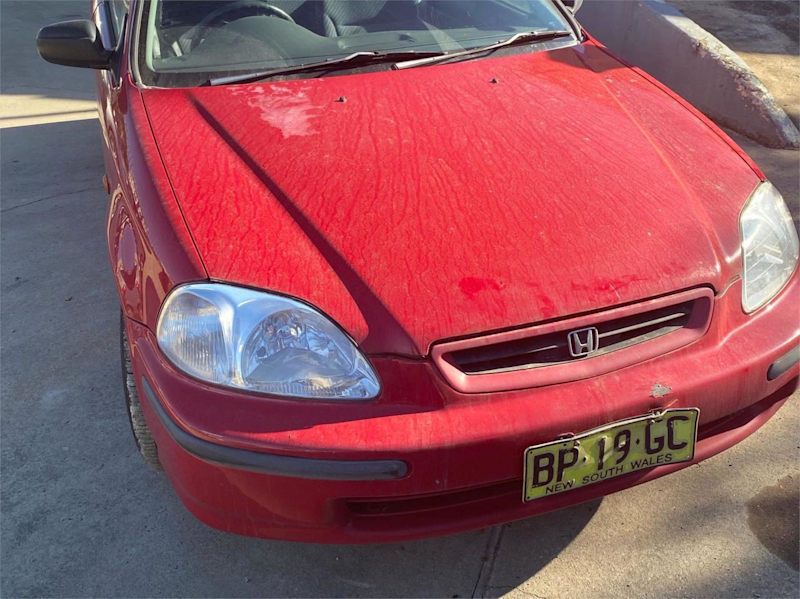 1997 Honda Civic CXi Red 4 Speed Automatic Hatchback63437622630403110