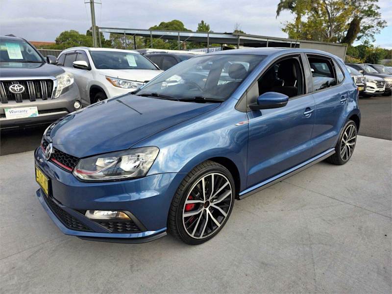 2015 Volkswagen Polo 6R MY16 GTI DSG Blue 7 Speed Sports Automatic Dual Clutch Hatchback62934703016066112