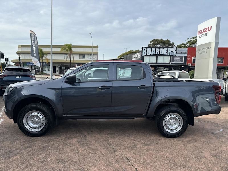 2024 Isuzu D-MAX RG MY24 SX Crew Cab Obsidian Grey 6 Speed Sports Automatic Utility62932712963841113