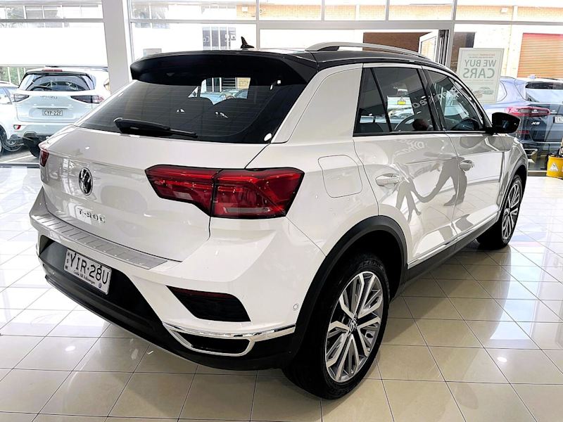 2021 Volkswagen T-ROC A1 MY22 110TSI Style White 8 Speed Automatic Wagon62935687626242114