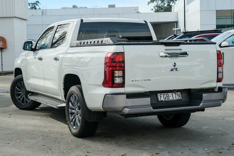 2023 Mitsubishi Triton MV MY24 GLS Pick-up Double Cab 4x4 White 6 Speed Sports Automatic Utility62934707583617113
