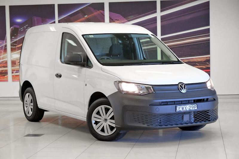 2022 Volkswagen Caddy SKN MY23 TSI220 Cargo SWB DSG White 7 Speed Sports Automatic Dual Clutch Van62882731369729110