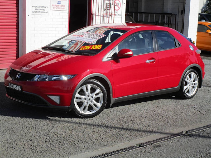 2011 Honda Civic FK MY11 SI Red 6 Speed Manual Hatchback62934701311745111