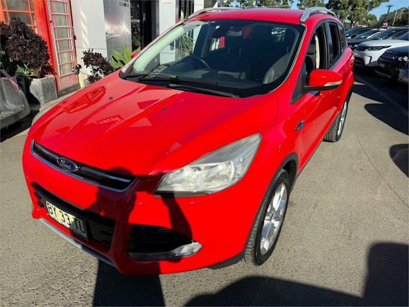 2014 Ford Kuga TF Trend AWD Red 6 Speed Sports Automatic Wagon62935688899841112