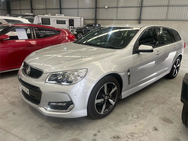 2017 Holden Commodore VF II MY17 SV6 Sportwagon Silver, Chrome 6 Speed Sports Automatic Wagon62936663537411112