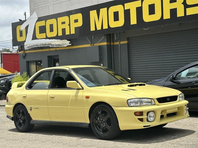 2000 Subaru Impreza MY00 WRX Ltd Ed Club Spec EVO IV Yellow 5 Speed Manual Sedan62882729758978110