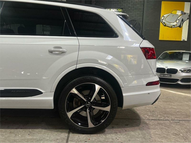 2019 Audi Q7 4M MY19 50 TDI Tiptronic Quattro White 8 Speed Sports Automatic Wagon62932713490433114