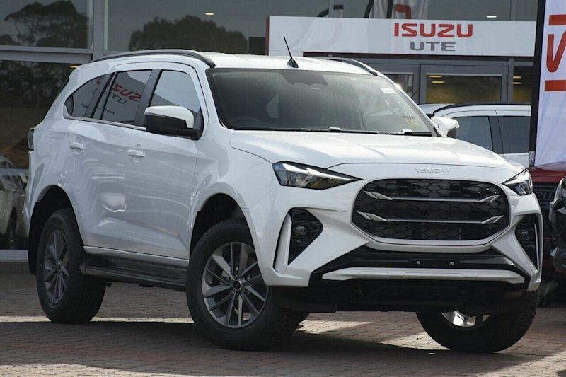 2025 Isuzu MU-X RJ MY25 LS-U Rev-Tronic Mineral White 6 Speed Sports Automatic Wagon62882726243586110