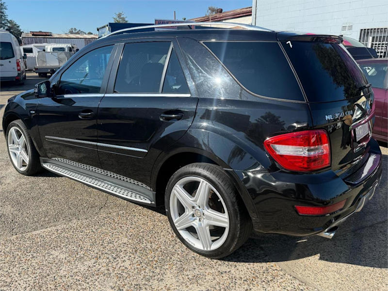 2010 Mercedes-Benz M-Class W164 MY10 ML350 CDI BlueEFFICIENCY Black 7 Speed Sports Automatic Wagon62935692991233112