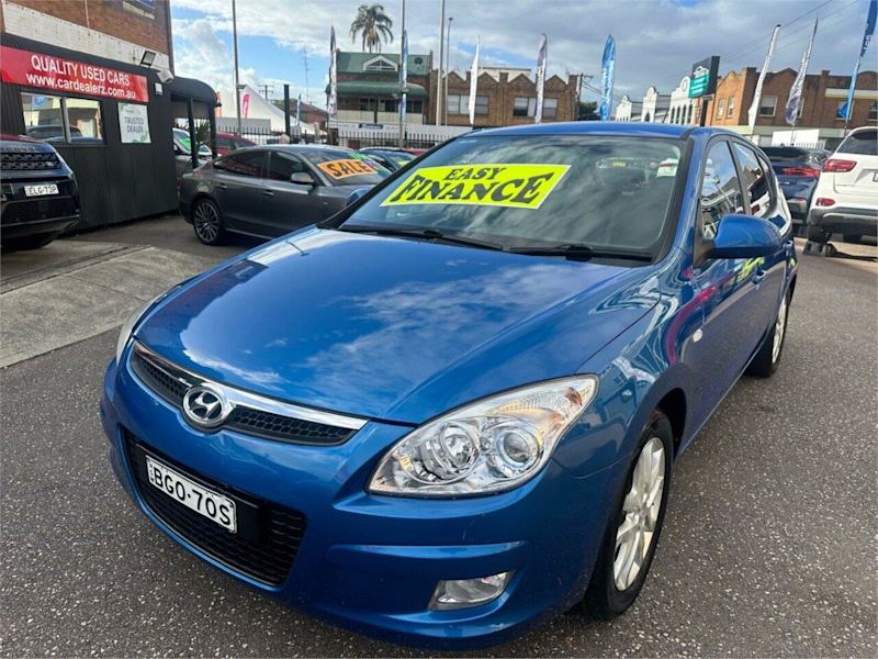 2008 Hyundai i30 FD SLX Blue 4 Speed Automatic Hatchback62882764589441113