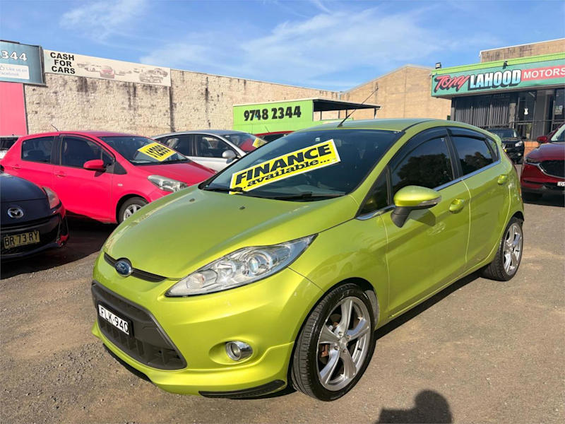 2010 Ford Fiesta WS Zetec Green 4 Speed Automatic Hatchback62934703110531114