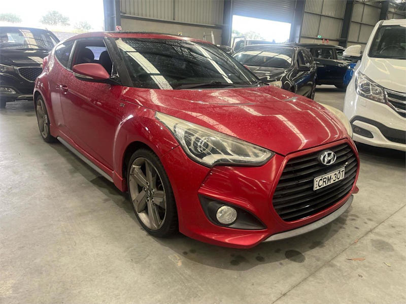 2013 Hyundai Veloster FS3 SR Coupe Turbo Red 6 Speed Manual Hatchback62935693156483117