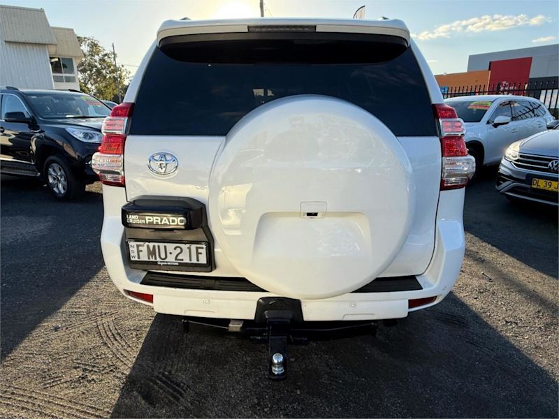2015 Toyota Landcruiser Prado KDJ150R MY14 GXL (4x4) White 5 Speed Sequential Auto Wagon62940490787715114