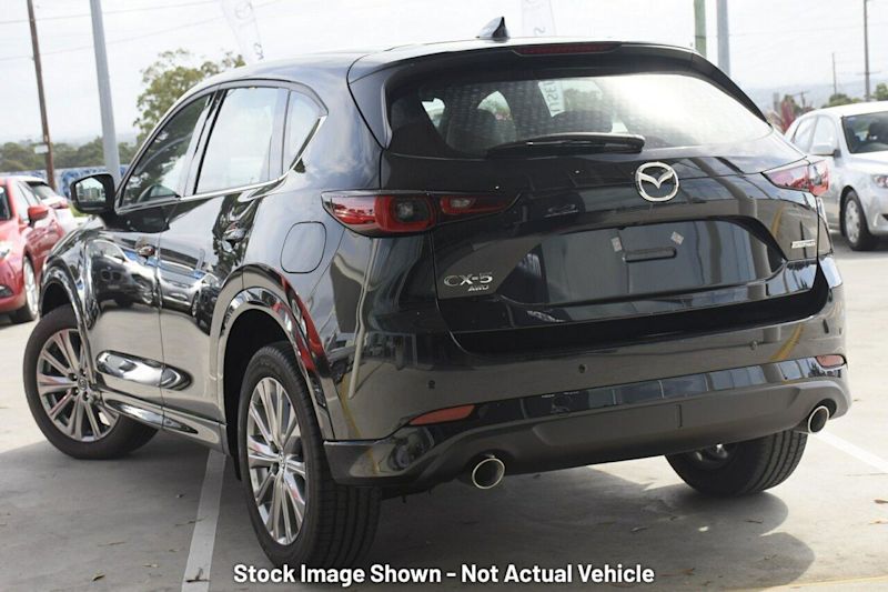 2025 Mazda CX-5 KF4WLA G25 SKYACTIV-Drive i-ACTIV AWD Akera Jet Black 6 Speed Sports Automatic Wagon62936663956225112