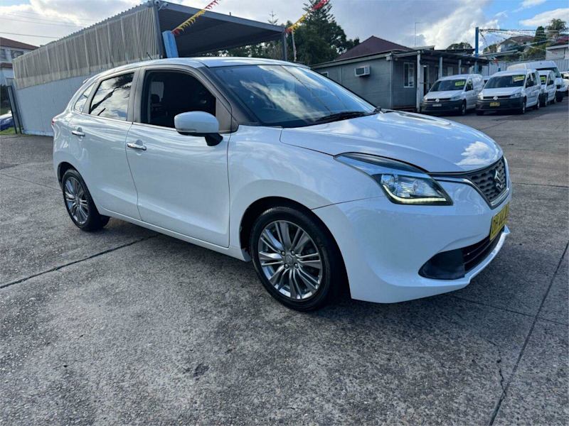 2016 Suzuki Baleno EW GLX Turbo White 6 Speed Sports Automatic Hatchback62938583666049112