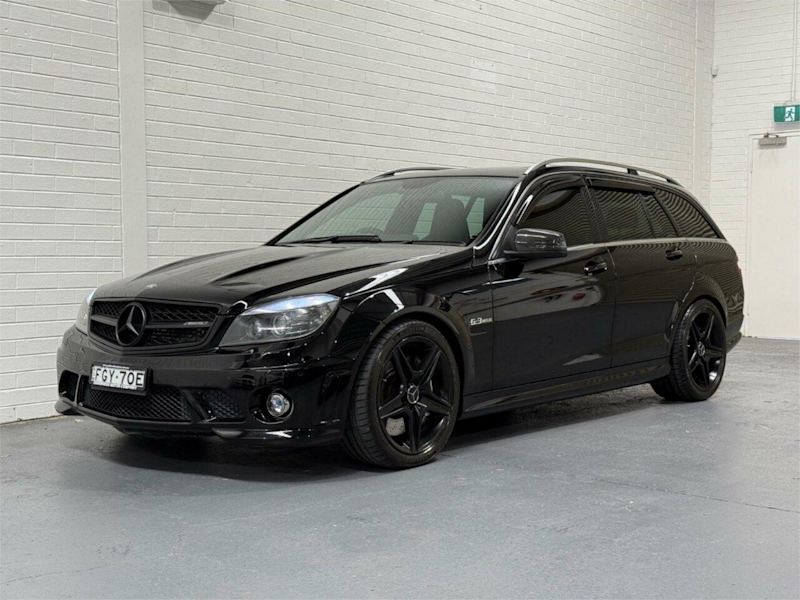 2009 Mercedes-Benz C63 W204 AMG Black 7 Speed Automatic G-Tronic Wagon62885350333955113