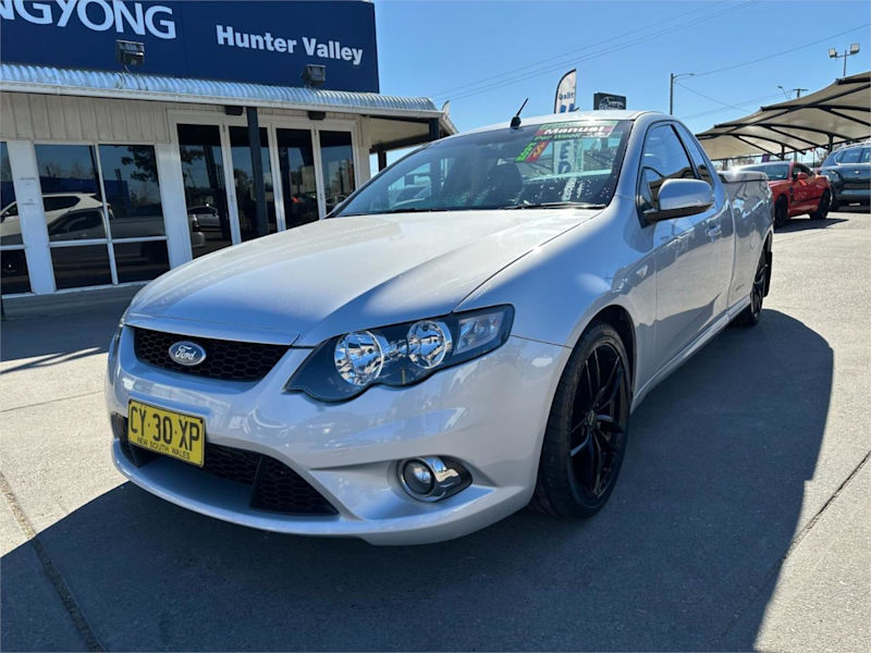 2011 Ford Falcon FG Upgrade XR6T Silver 6 Speed Manual Utility62937624499457112