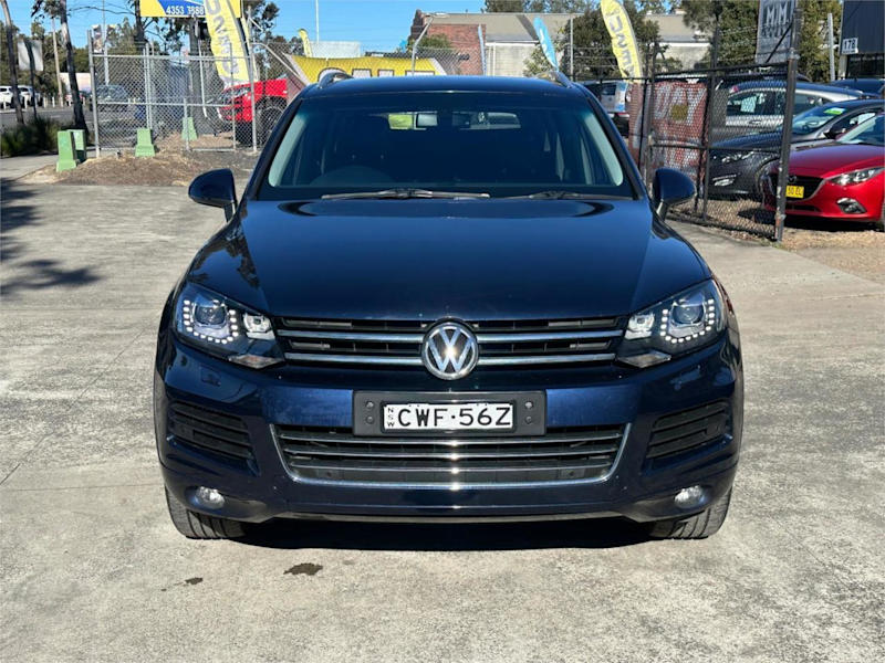 2014 Volkswagen Touareg 7P MY14.5 150 TDI Blue 8 Speed Automatic Wagon62935687868290112