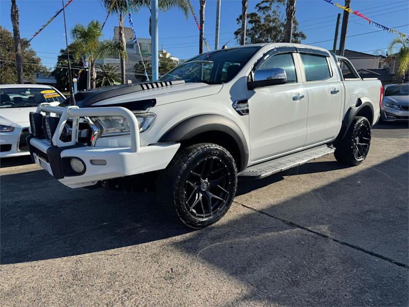 2016 Ford Ranger PX MkII XLT Double Cab 4x2 Hi-Rider White 6 Speed Sports Automatic Double Cab629356919880991121
