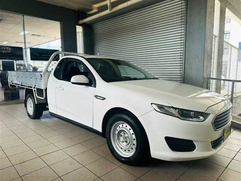 2016 Ford Falcon FG X White 6 Speed Auto Seq Sportshift Cab Chassis62932712849411110