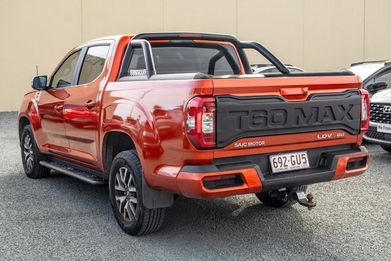 2021 LDV T60 SK8C Max Luxe Orange 8 Speed Sports Automatic Utility62882767126657113