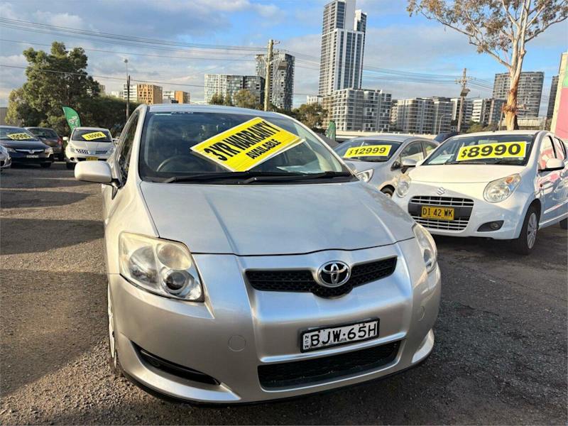 2008 Toyota Corolla ZRE152R Ascent Silver, Chrome 4 Speed Automatic Hatchback62936661536002111