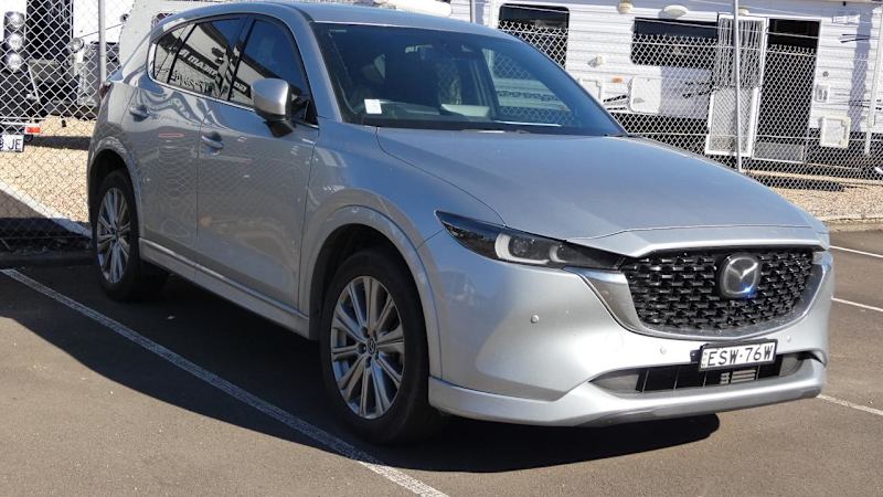 2022 Mazda CX-5 CX5K Akera (AWD) Silver 6 Speed Automatic Wagon62934698241410112