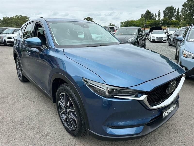 2018 Mazda CX-5 KF4W2A GT SKYACTIV-Drive i-ACTIV AWD Blue 6 Speed Sports Automatic Wagon62935689847041110
