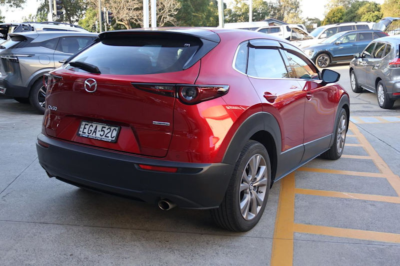 2019 Mazda CX-30 DM2WLA G25 SKYACTIV-Drive Touring Red 6 Speed Sports Automatic Wagon62935684302337113