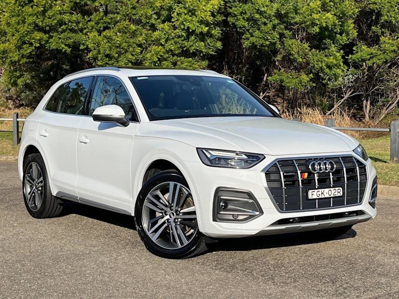 2021 Audi Q5 FY MY21 40 TDI Quattro Sport Mhev Glacier White 7 Speed Auto S-Tronic Wagon62882767322625110
