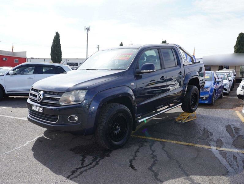 2014 Volkswagen Amarok 2H MY15 TDI420 4Motion Perm Highline Black 8 Speed Automatic Utility62936662702467111