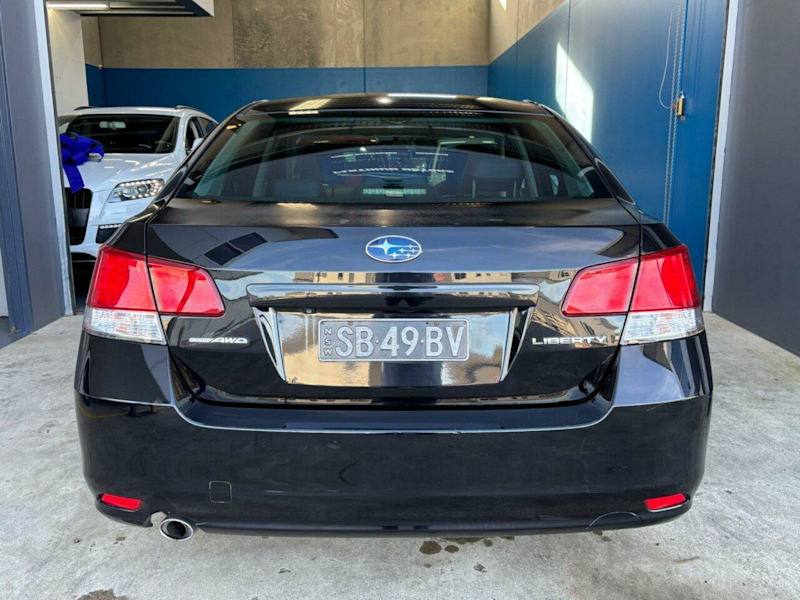 2010 Subaru Liberty 2.5i PREMIUM MY10 Black Automatic Sedan62933715370241114