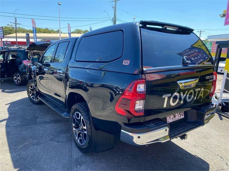 2021 Toyota Hilux GUN126R Facelift SR5 (4x4) Black 6 Speed Automatic Double Cab Pick Up62938583858433114