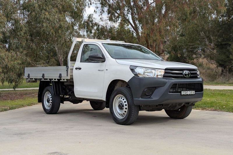 2021 Toyota Hilux GUN135R Workmate 4x2 Hi-Rider Glacier White 6 Speed Manual Cab Chassis62935679678337112