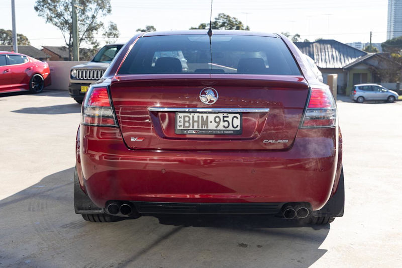 2008 Holden Calais VE MY08.5 V Red Passion 6 Speed Sports Automatic Sedan62882737618177114