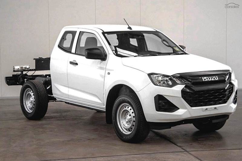 2025 Isuzu D-MAX RG MY24 SX Space Cab White 6 Speed Sports Automatic Cab Chassis62882737062401114