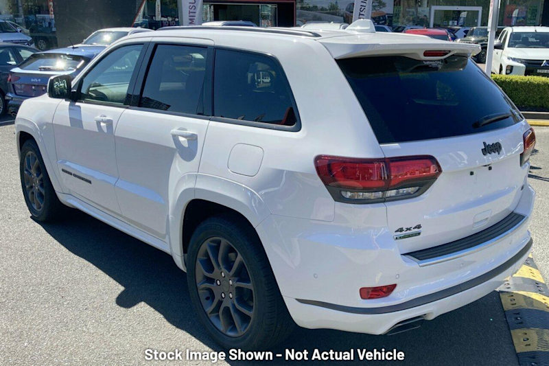 2021 Jeep Grand Cherokee WK MY21 S-Overland White 8 Speed Sports Automatic Wagon62882731289730112