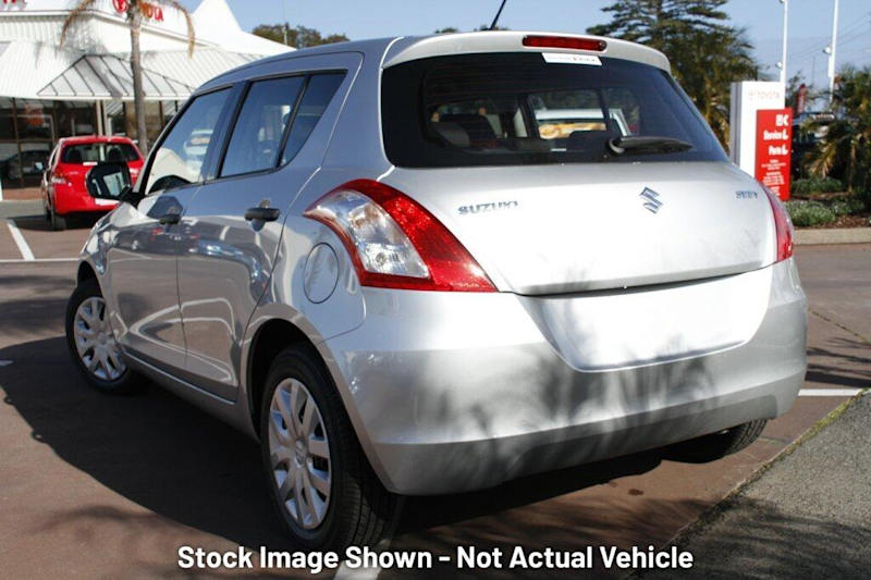 2013 Suzuki Swift FZ MY13 GA Silver, Chrome 4 Speed Automatic Hatchback62934703755777112