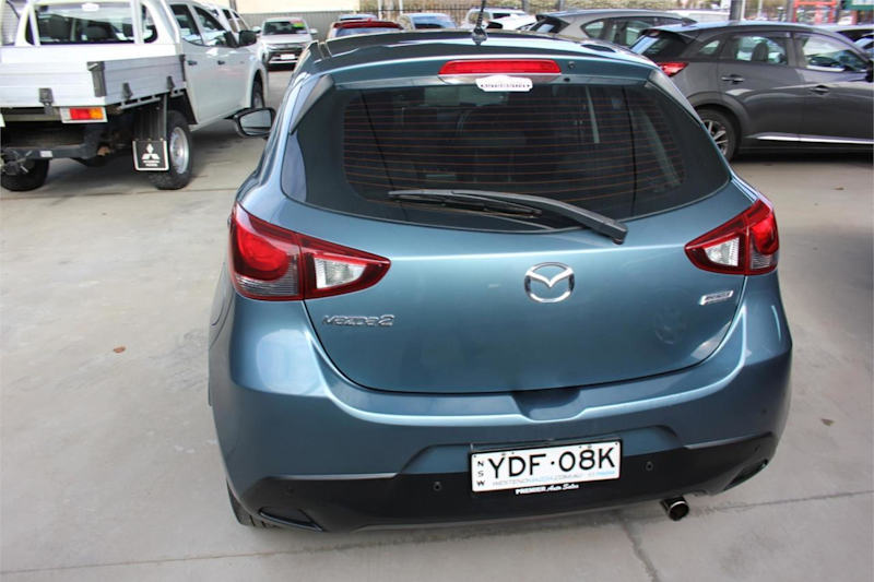 2014 Mazda 2 DJ Genki Blue 6 Speed Automatic Hatchback62936657448961114