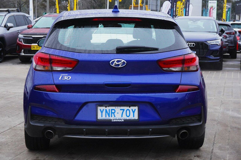 2019 Hyundai i30 PD.3 MY20 N Line D-CT Intense Blue 7 Speed Sports Automatic Dual Clutch Hatchback62934695432066114