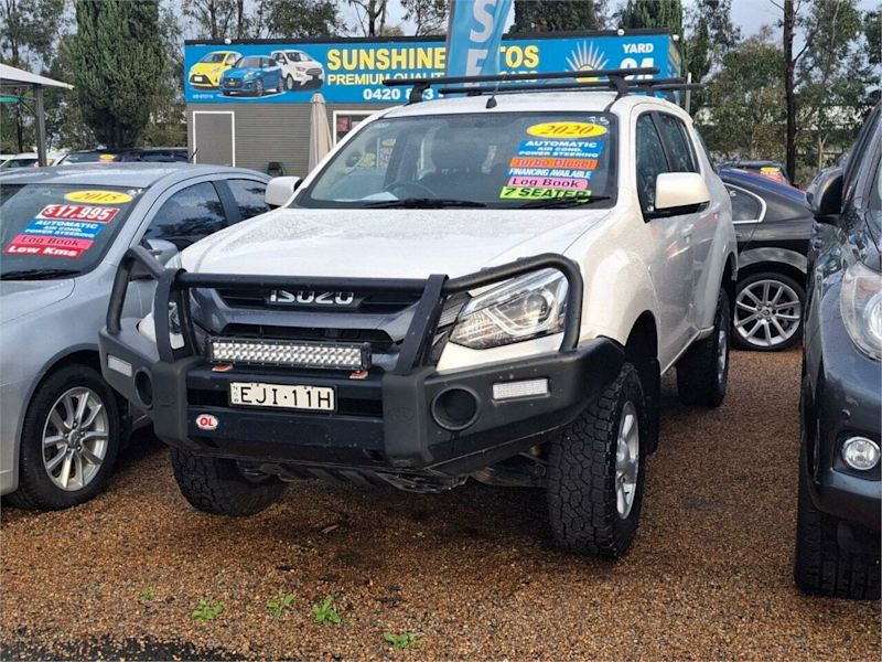 2020 Isuzu MU-X MY19 LS-M Rev-Tronic White 6 Speed Sports Automatic Wagon62935688110466112