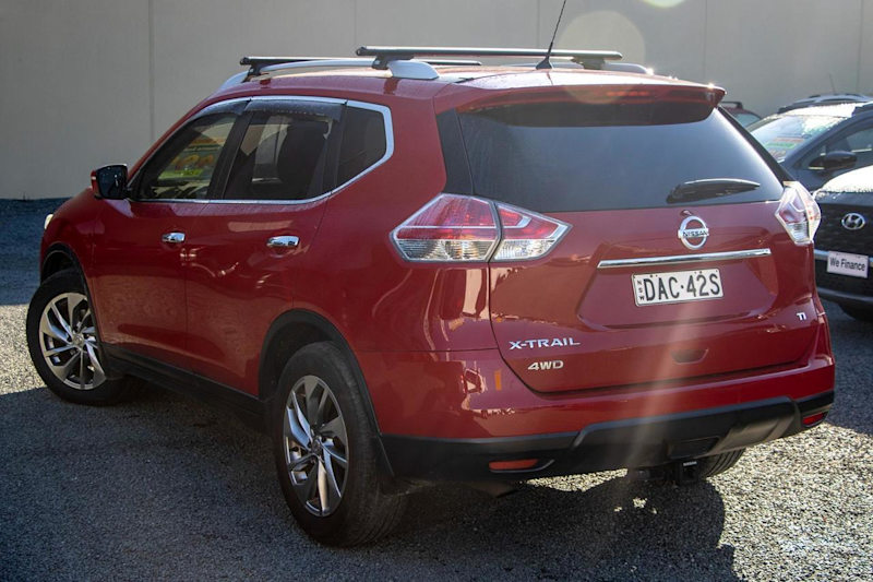 2014 Nissan X-Trail T32 Ti X-tronic 4WD Red 7 Speed Constant Variable Wagon62885349792899111