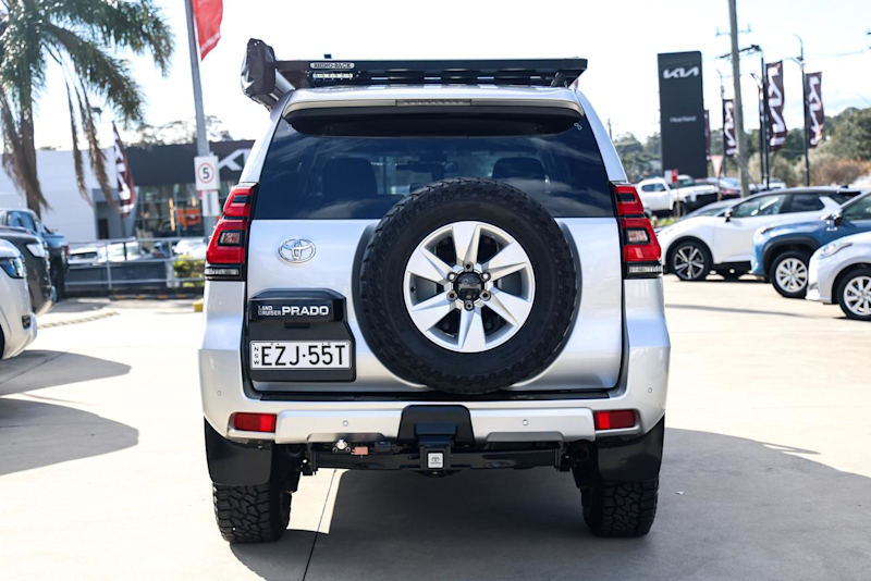 2018 Toyota Landcruiser Prado GDJ150R GXL Silver Pearl 6 Speed Sports Automatic Wagon62933708654082114