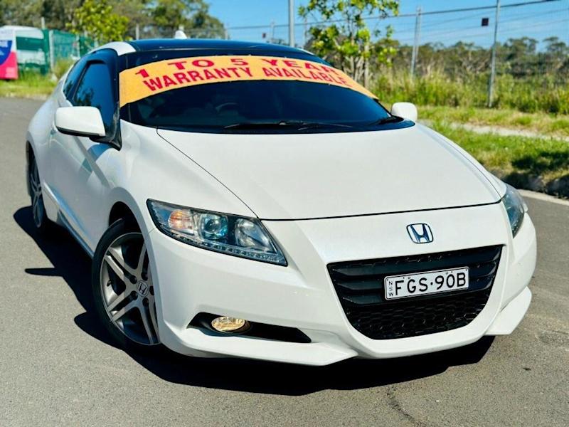 2011 Honda CR-Z Luxury Hybrid White Continuous Variable Coupe62885350431746110