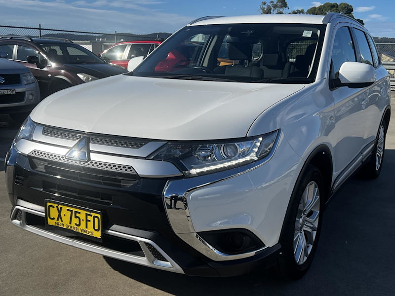 2020 Mitsubishi Outlander ZL MY20 ES ADAS 5 Seat (AWD) White Continuous Variable Wagon62935686860417113